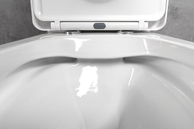 LEON RIMLESS komplakt WC, odpływ poziomy/pionowy, biały