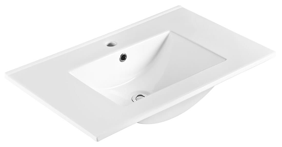 SLIM umywalka ceramiczna, meblowa, 70x46,5cm, biały