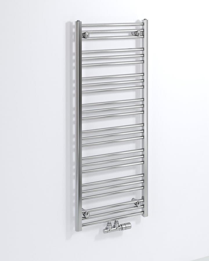 ALBRECHT grzejnik 500x1250mm, podłączenie środkowe, chrom