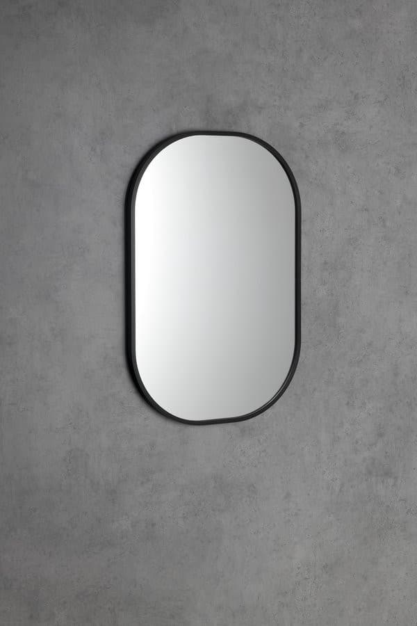 CONA SLIM lustro w ramie, 40x60cm, czarny