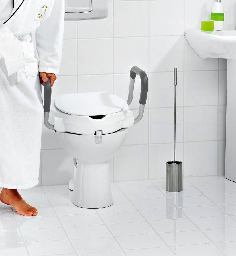 HANDICAP Szczotka WC, długa rękojeść, metal