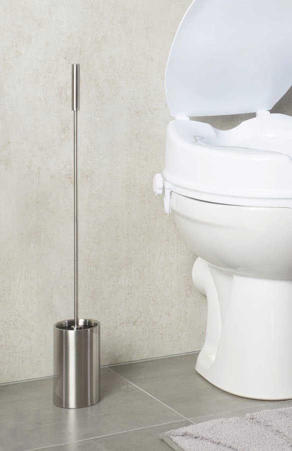 HANDICAP Szczotka WC, długa rękojeść, metal