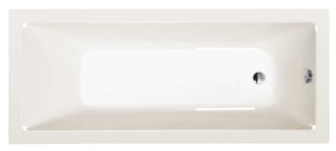 NOEMI wanna prostokątna 170x70x39cm, ivory