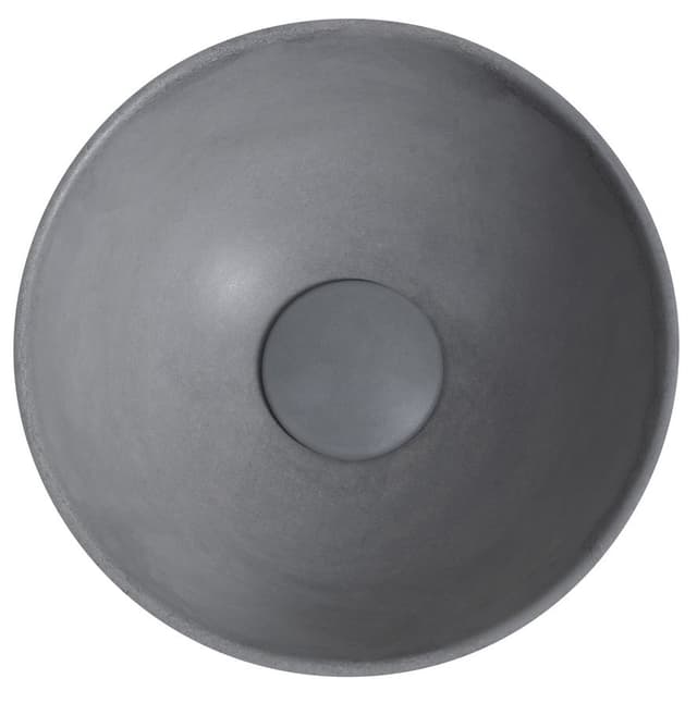 MINOR umywalka betonowa nablatowa, średnica 26cm, szary
