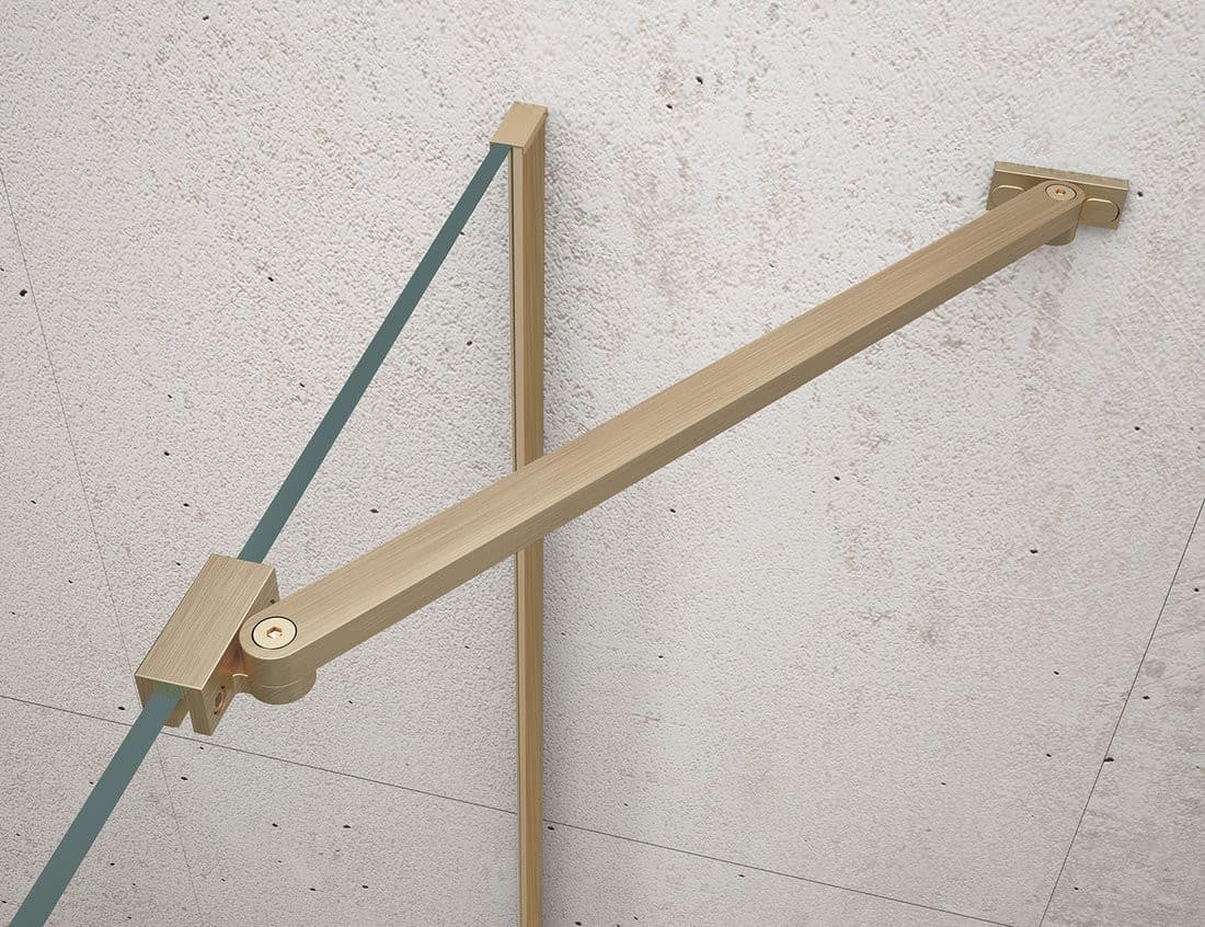 VARIO wspornik narożny 650mm, złoto mat