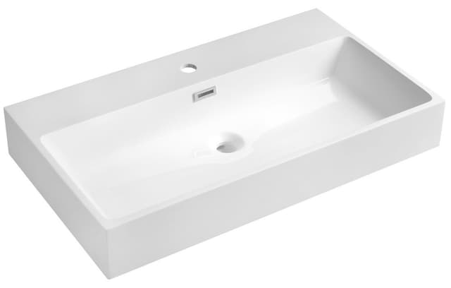 AQUATIC umywalka kompozytowa 80x46cm, biały
