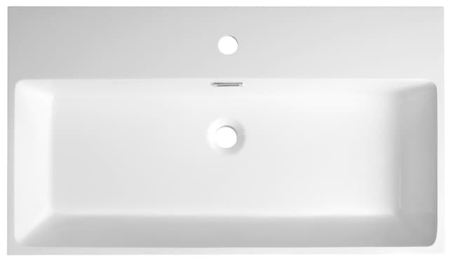 AQUATIC umywalka kompozytowa 80x46cm, biały