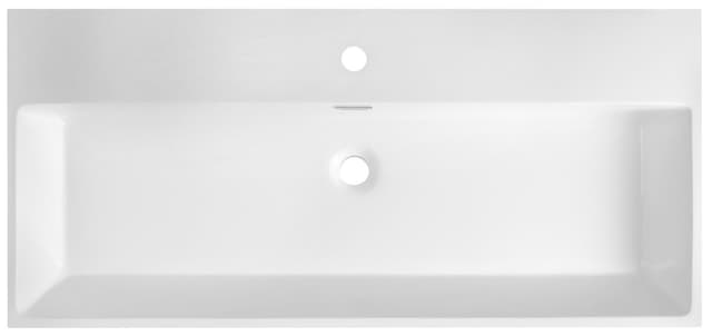 AQUATIC umywalka kompozytowa 100x46cm, biały
