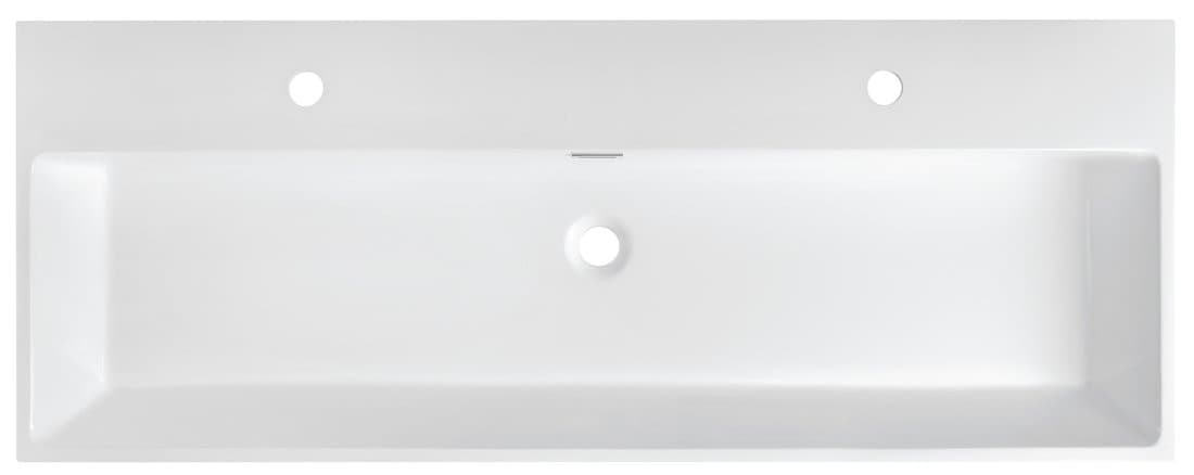 AQUATIC umywalka kompozytowa 120x46cm, biały