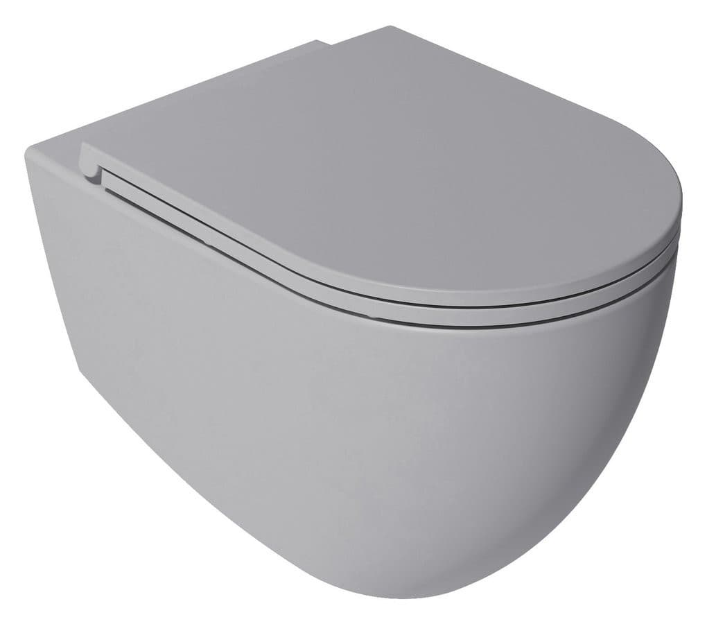 INFINITY Deska WC SLIM, Soft Close, Easy Take, stone grey