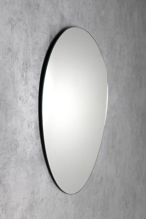 STEN LED lustro z oświetleniem 60x60cm