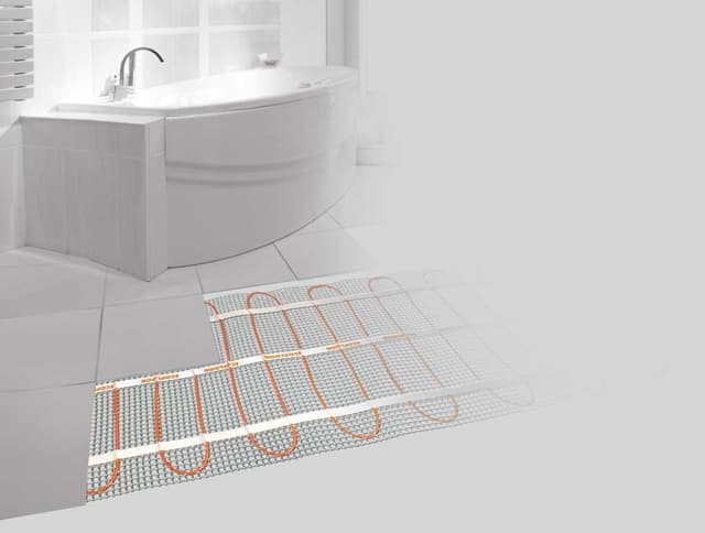 WARM TILES elektryczna mata grzejna 0,8m2, 130W, dwużyłowa