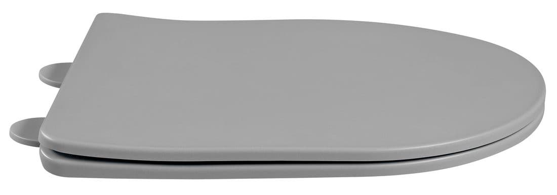 PACO deska WC, SLIM, Soft Close, Easy Take, szary mat