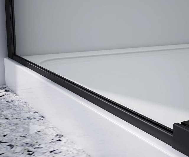 DRAGON BLACK kabina prysznicowa 1400x900mm wariant L/P