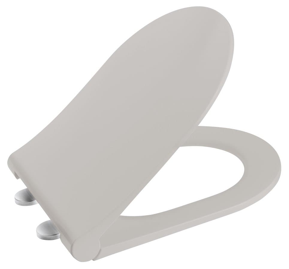 BRILLA deska WC, SLIM, Soft Close, latte mat