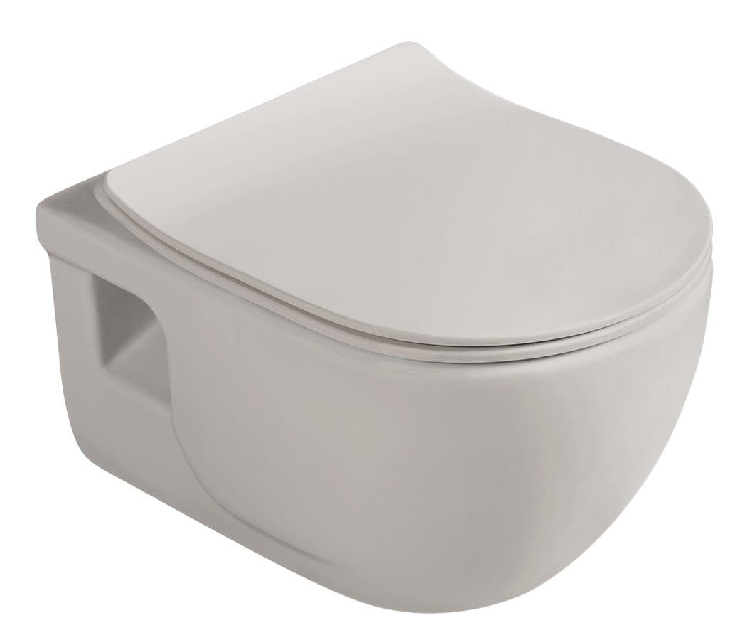 BRILLA deska WC, SLIM, Soft Close, latte mat