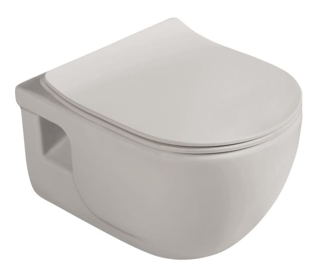 BRILLA deska WC, SLIM, Soft Close, latte mat