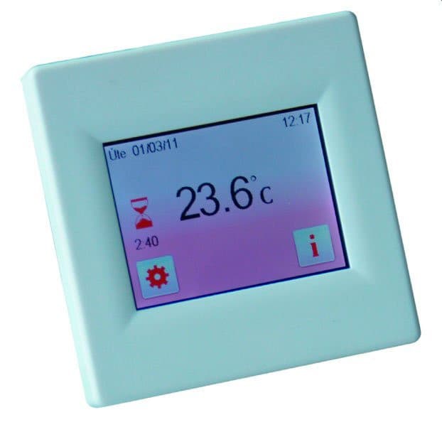 TFT termostat uniwersalny, dotykowy