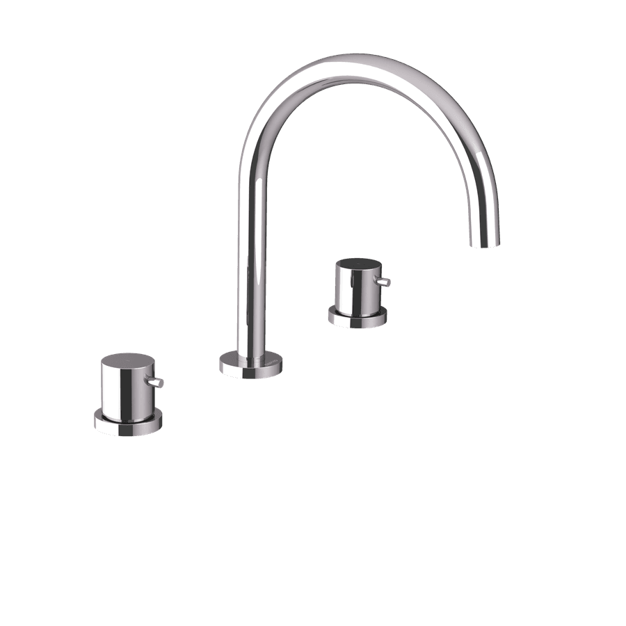 ULTRAMIX trzyelementowa bateria umywalkowa, chrom