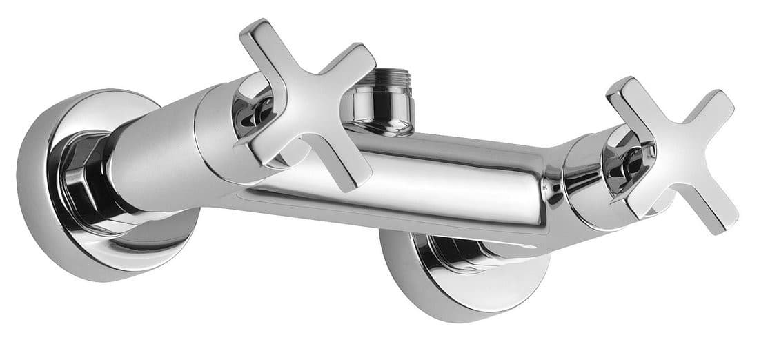 TRAX bateria prysznicowa ścienna do zestawu 990E, chrom