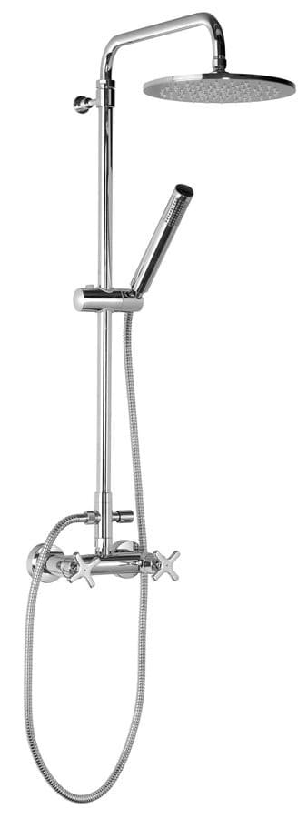 TRAX bateria prysznicowa ścienna do zestawu 990E, chrom