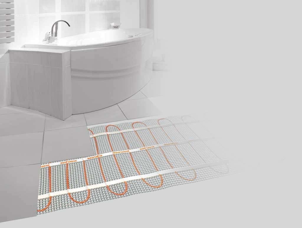 WARM TILES łazienkowa mata grzejna 4,2m2, 670W, dwużyłowa