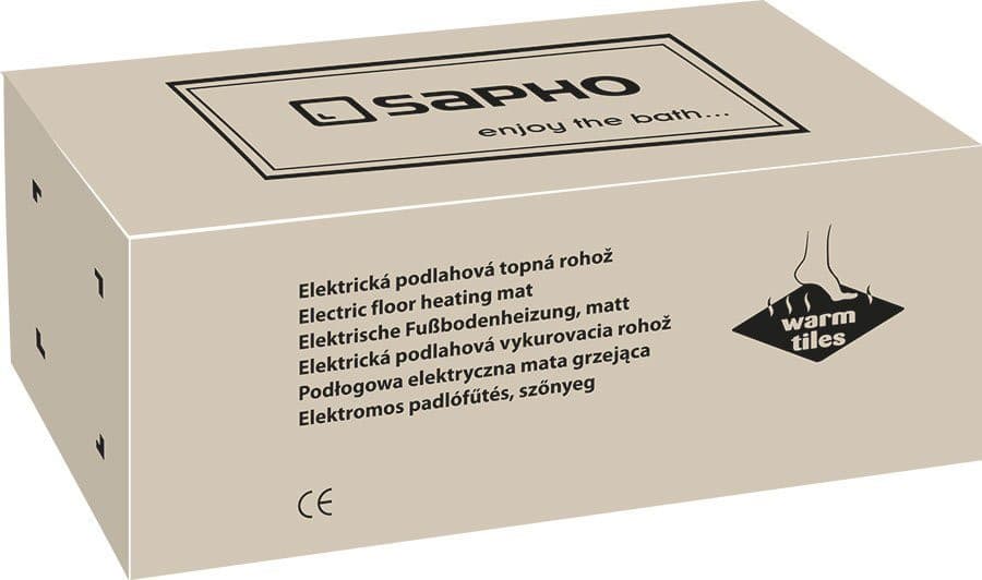 WARM TILES łazienkowa mata grzejna 7,6m2, 1210W, dwużyłowa