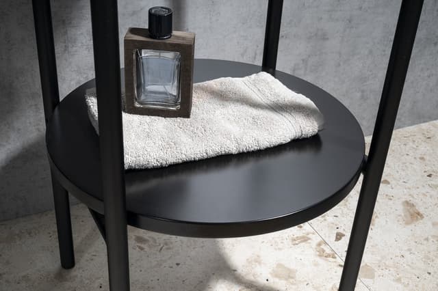 PUNO konsola pod umywalkę 375x830x448xmm, czarny