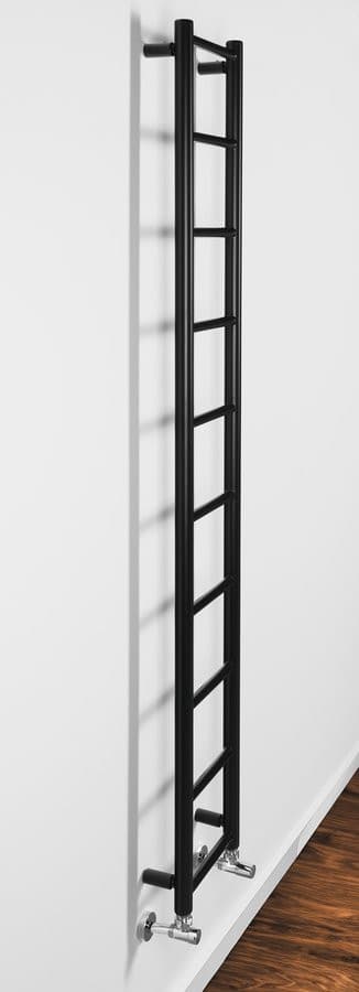 DINA grzejnik łazienkowy 250x1680mm, czarny mat