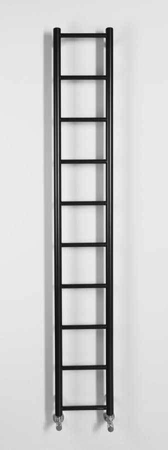 DINA grzejnik łazienkowy 250x1680mm, czarny mat