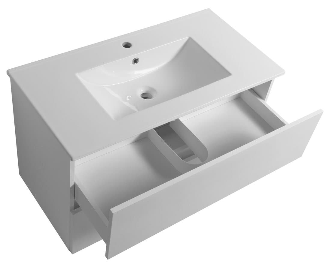 PANEDA szafka umywalkowa 89,5x55x45,2cm, biały
