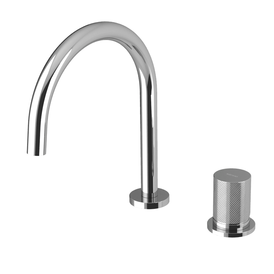 ULTRATAP dwuelementowa bateria umywalkowa, chrom