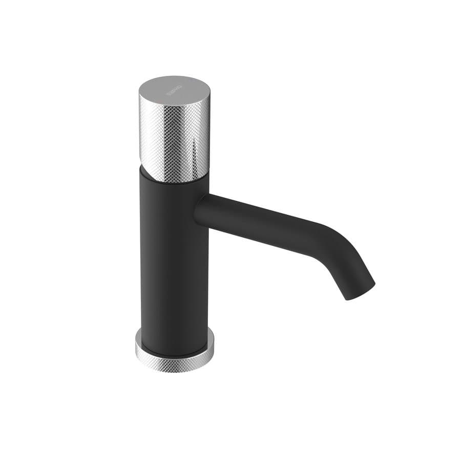 ULTRATAP bateria umywalkowa, czarny mat/chrom