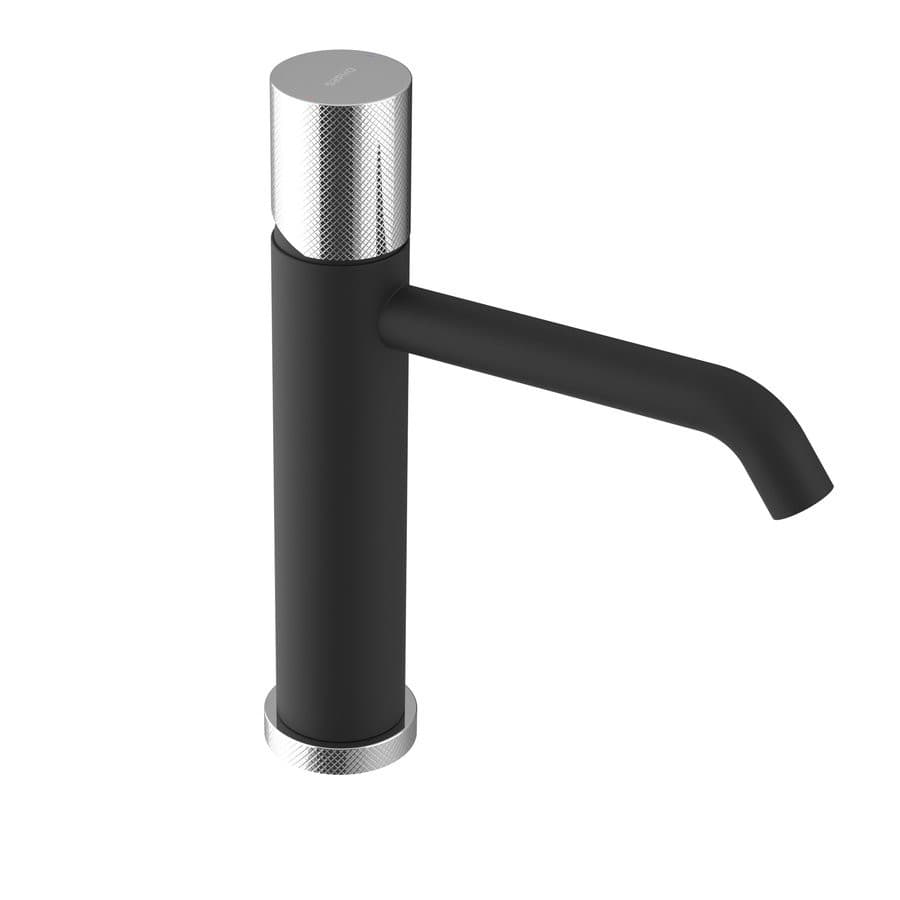 ULTRATAP bateria umywalkowa, czarny mat/chrom