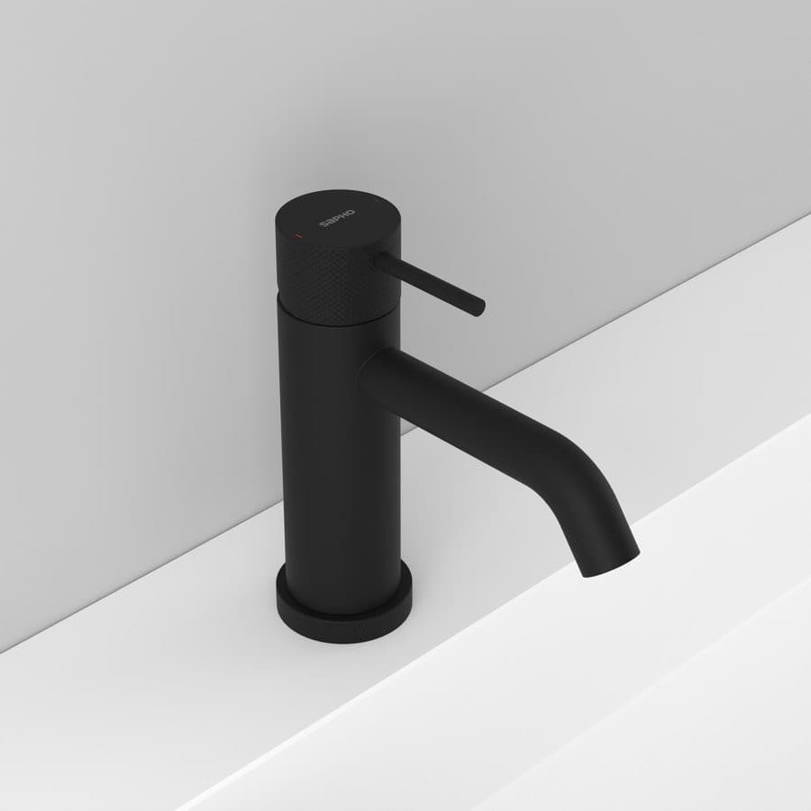 ULTRASAN bateria umywalkowa, czarny mat