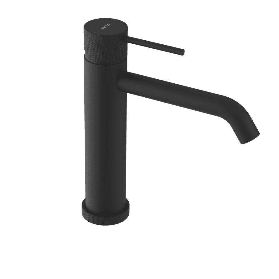 ULTRASAN bateria umywalkowa, czarny mat