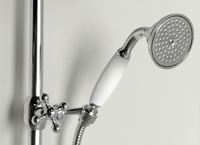 ANTEA zestaw prysznicowy z baterią termostatyczną, chrom