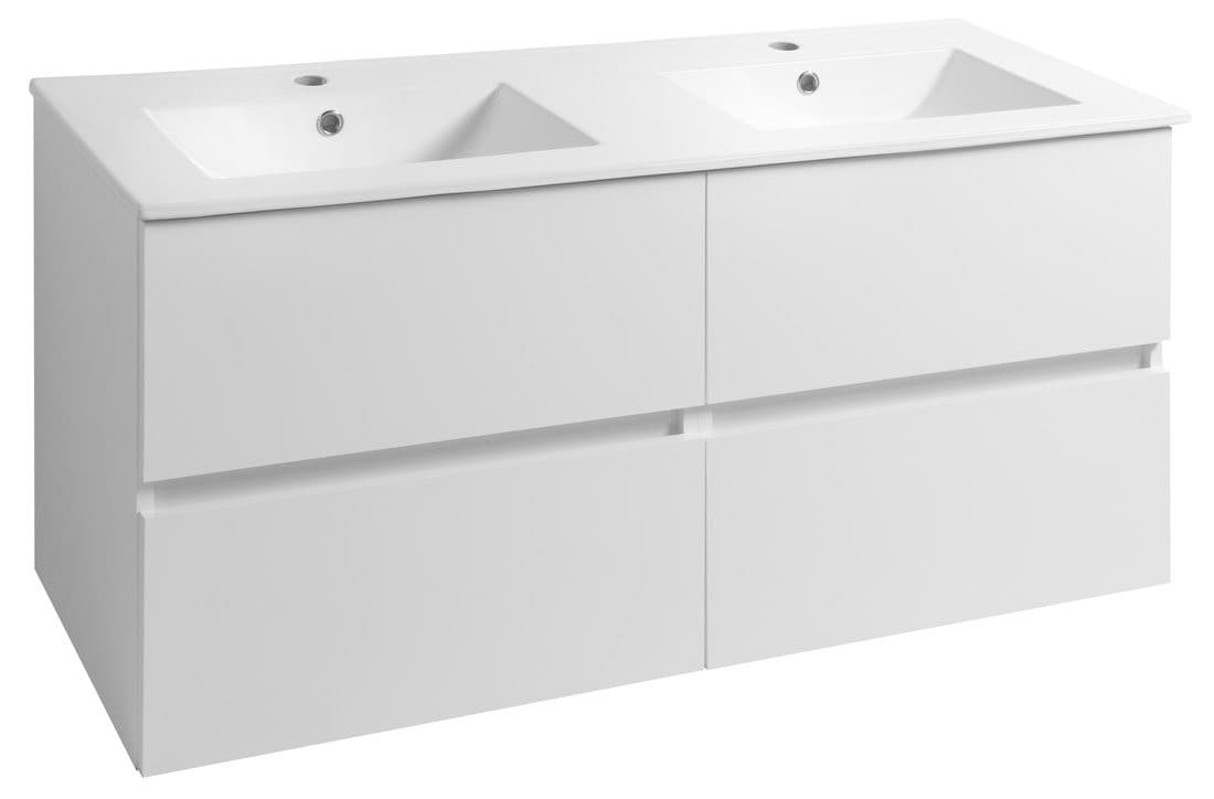 PANEDA szafka umywalkowa 119x55x45,2cm, biały
