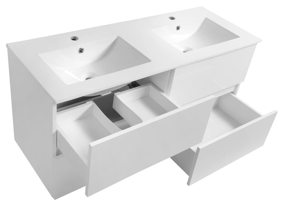 PANEDA szafka umywalkowa 119x55x45,2cm, biały