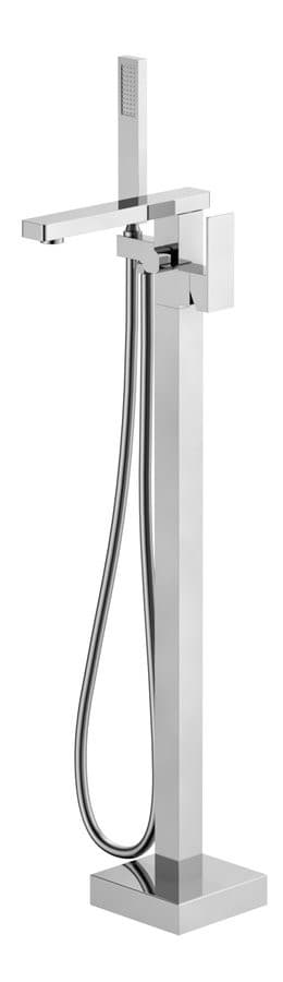 CUBEMIX bateria wannowa wolnostojąca, chrom