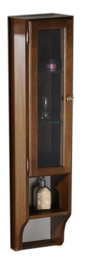 RETRO szafka do lustra 25x115cm, buk, lewa