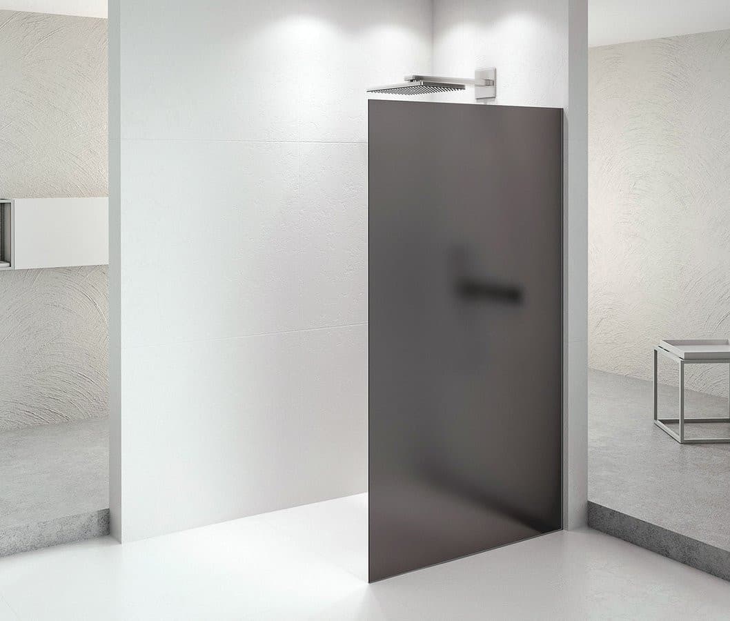 ARCHITEX CHROM walk-in, 1362 mm, szkło mat dymione