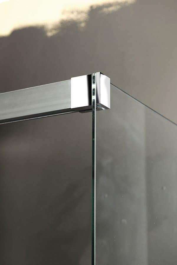 FONDURA drzwi prysznicowe przesuwne 1300mm, szkło czyste