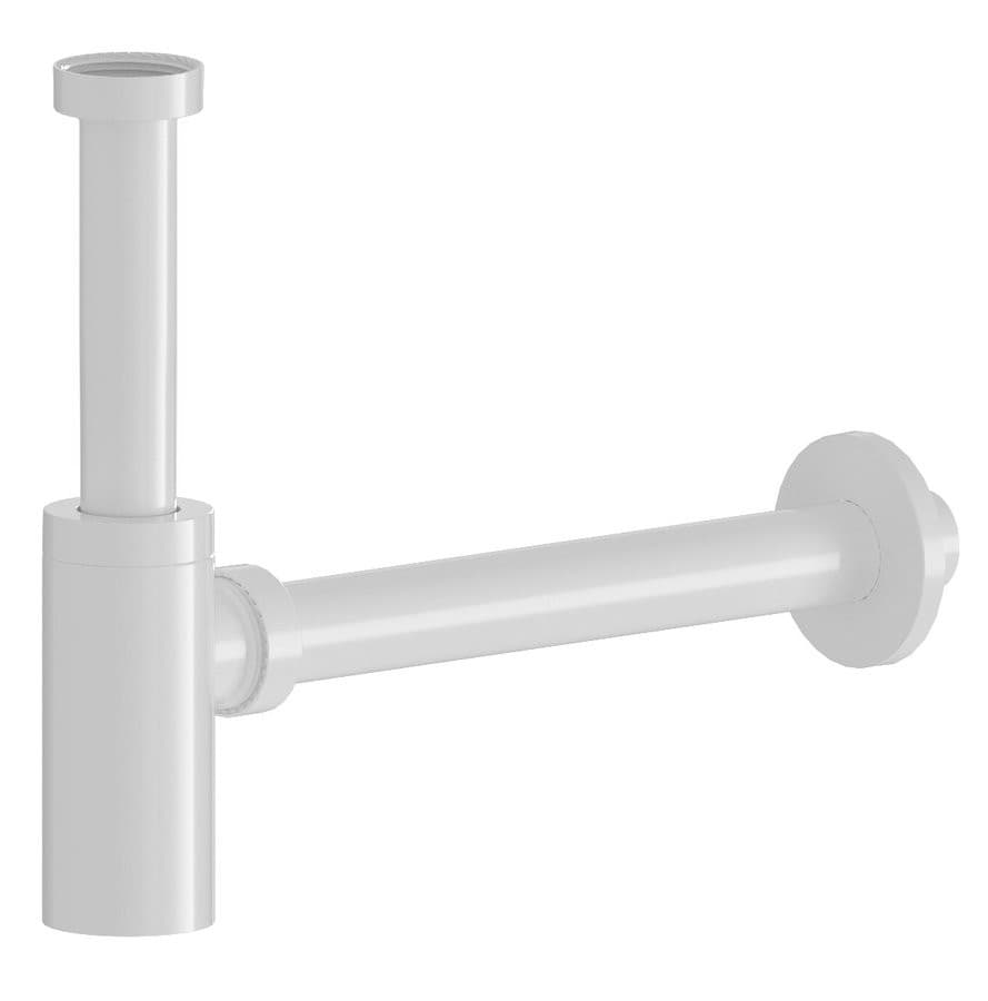 Syfon umywalkowy 5/4&quot;, odpływ 32 mm, biały