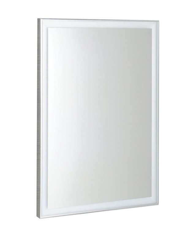 LUMINAR lustro z oświetleniem LED w ramie 60x80cm, chrom