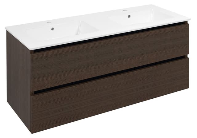 EZARA szafka pod umywalkę 120x55x46cm, sosna rustykalna