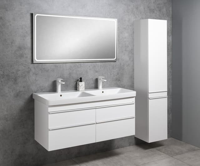 Lustro GEMINI z oświetleniem LED 120x60cm