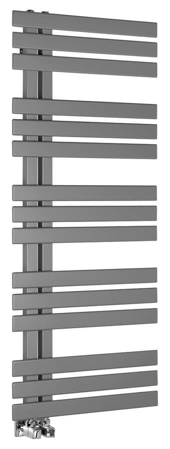 SILVANA grzejnik 500x1236 mm, srebro metaliczne
