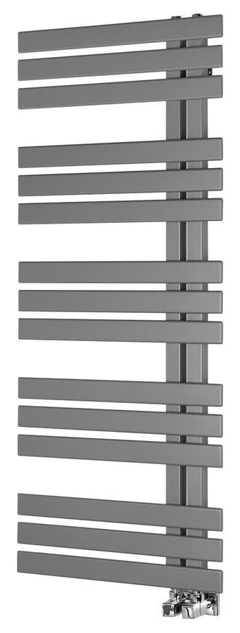 SILVANA grzejnik 500x1236 mm, srebro metaliczne