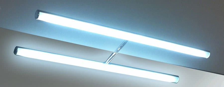 IRENE LED oświetlenie, 6 W, 286x100x25mm, IP44, chrom